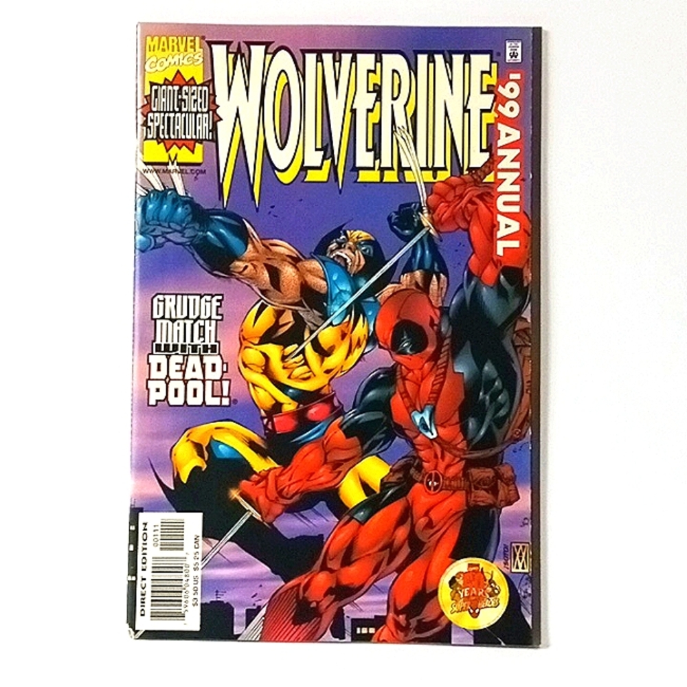 WOLVERINE GRUDGE MATCH WITH DEAD-POOL 1999 COMIC BOOK